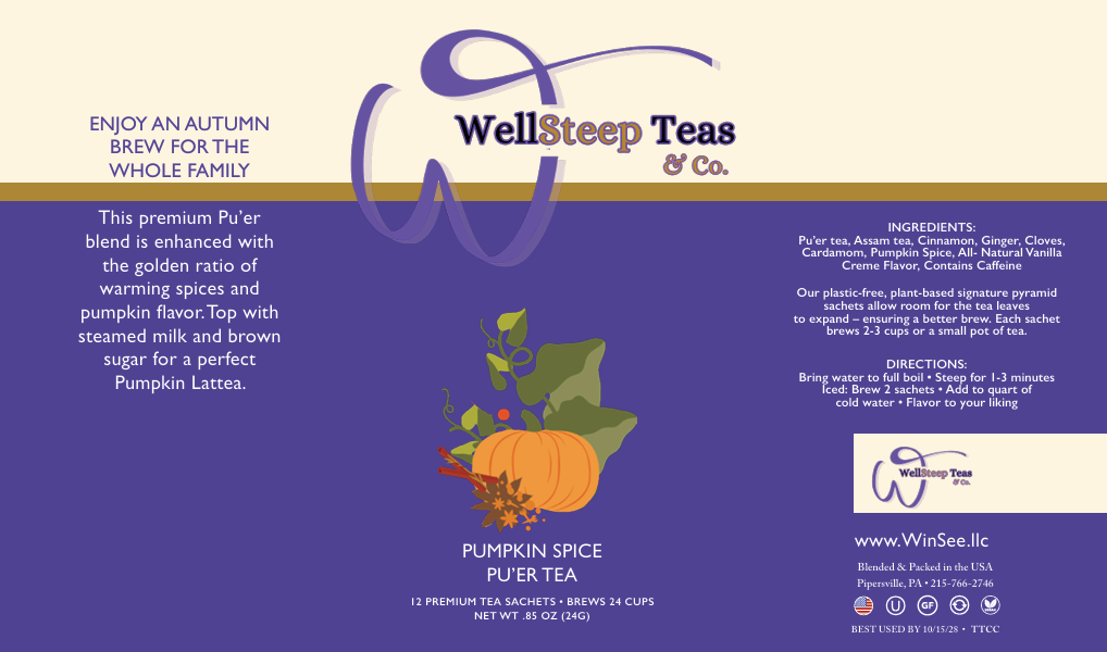 Pumpkin Spice Pu’er Tea