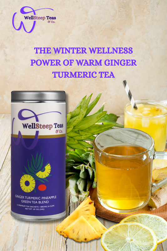 THE WINTER WELLNESS POWER OF WARM GINGER TURMERIC TEA