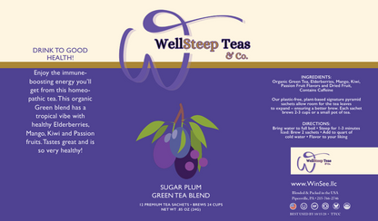 Sugar Plum Green Tea Blend