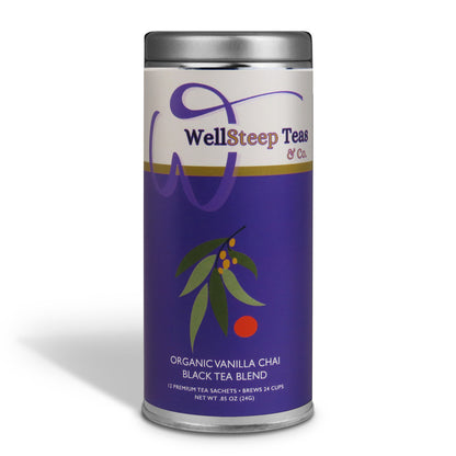 Organic Vanilla Chai Black Tea Blend (Case)